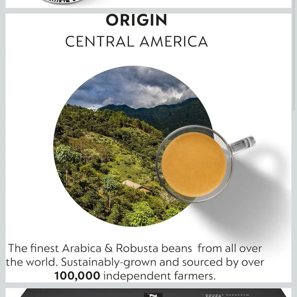 Nespresso Capsules Vertuo, Double Espresso Scuro, Dark Roast 30 Count - Picture 3 of 6